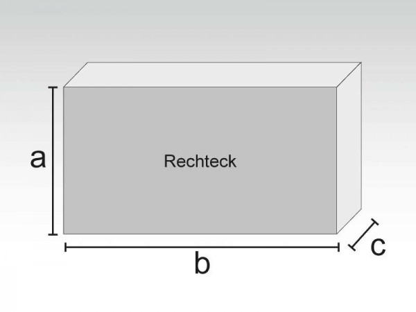 Schaumstoff Rechteck